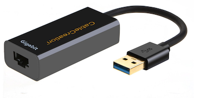 USB 3.0 Network Adapter by CableCreations