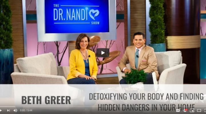 Beth Greer shares how removing hidden toxins helped heal her chest tumor and has helped solve mystery health conditions | Beth Greer interview on Dr. Nandy Show